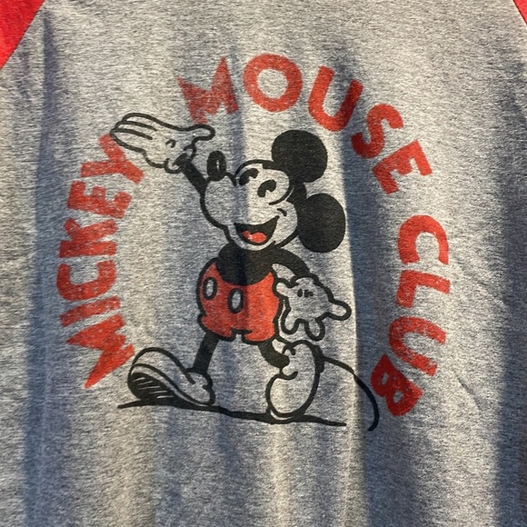 New! Disney Parks Mickey Mouse Club Baseball Tee S - Picture 3 of 5
